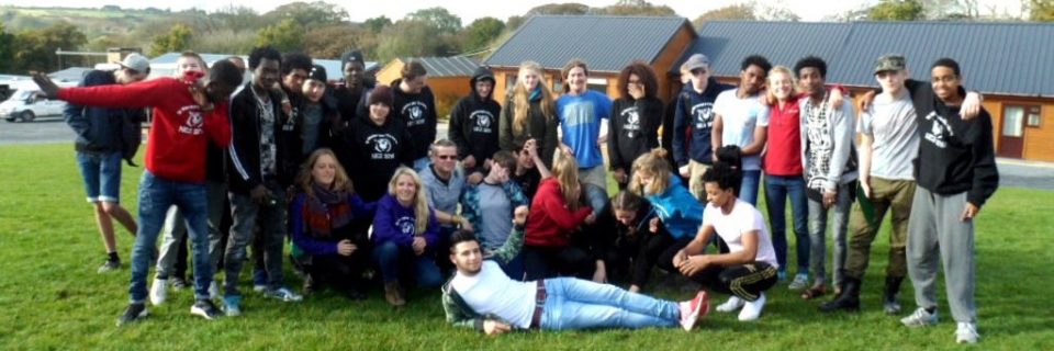 young people on NCS trip
